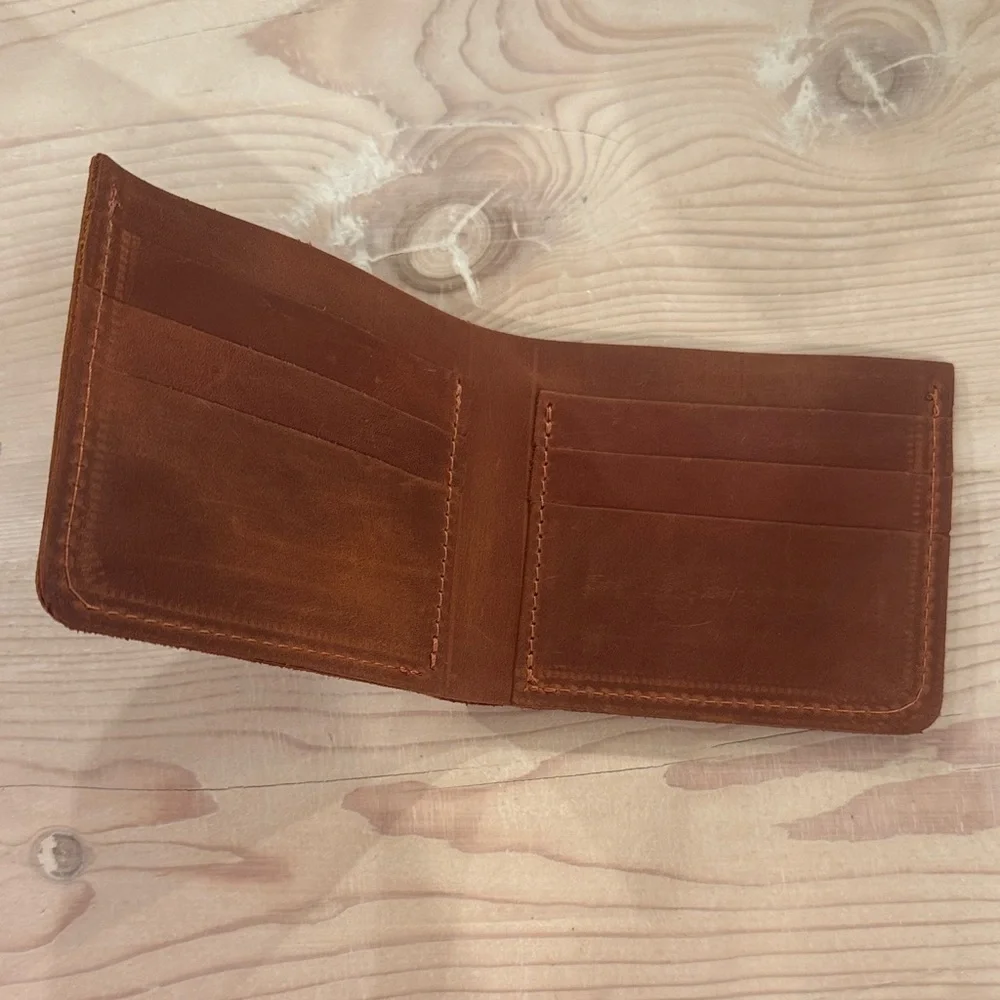 Piko 1988 Tan Leather Key & Card Holder